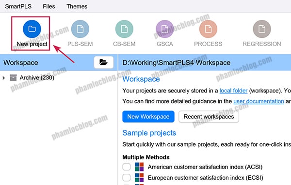 Cách chạy SmartPLS 4 đầy đủ và dễ hiểu dành cho người mới