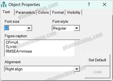 Macro Model Fit trong AMOS và ứng dụng vào CFA, SEM