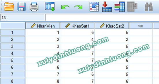 Kiểm định Paired-Sample T Test trên SPSS