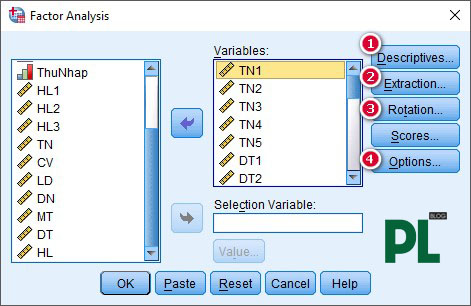 Phân tích nhân tố khám phá (EFA) bằng phần mềm SPSS